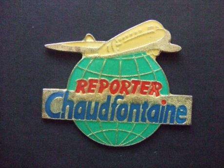 Chaudfontaine bronwater reporter Vliegtuig